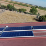 Instalación solar casa de campo