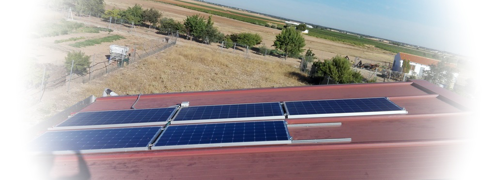 Instalación solar casa de campo