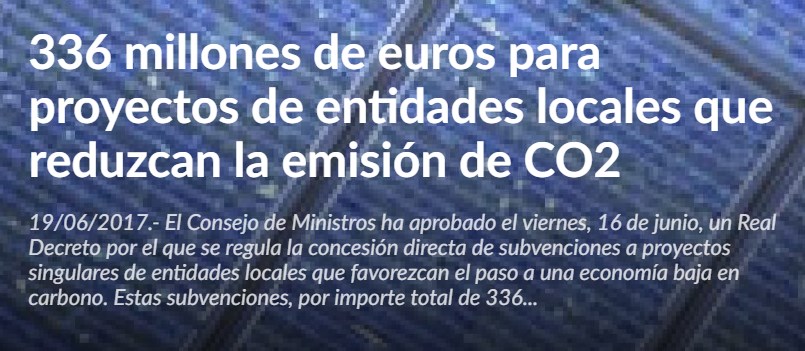 Ecogal Energía ha tramitado ya más de 2.000.000 euros en Subvenciones fondos FEDER.