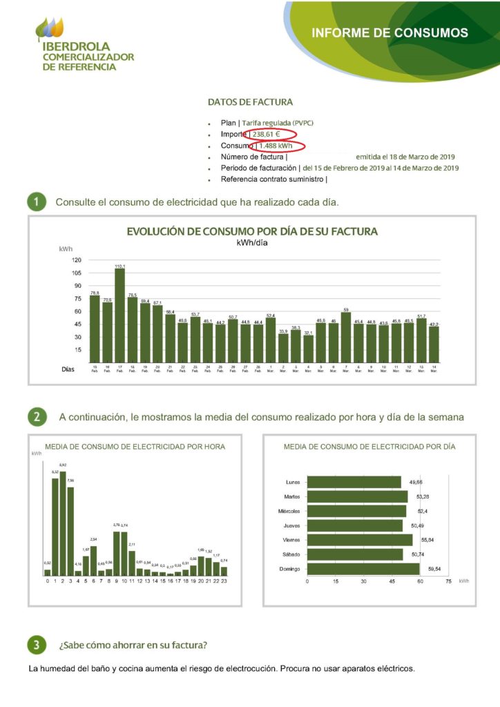 AHORRANDO UN 40% EN NUESTRA FACTURA ELÉCTRICA CON AUTOCONSUMO SOLAR