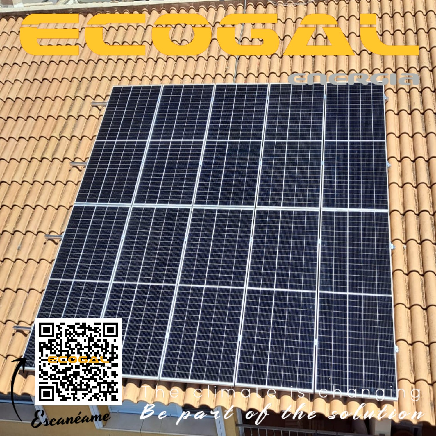 Autoconsumo Solar con Baterías en San Clemente (Cu).