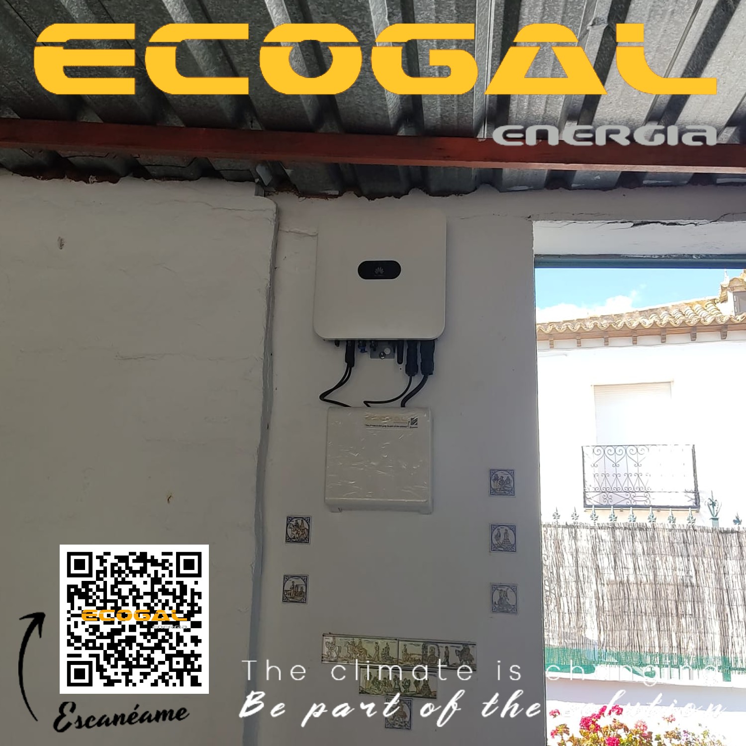 Instalación de Solar en Las Pedroñeras (Cuenca) 5 Kwp.