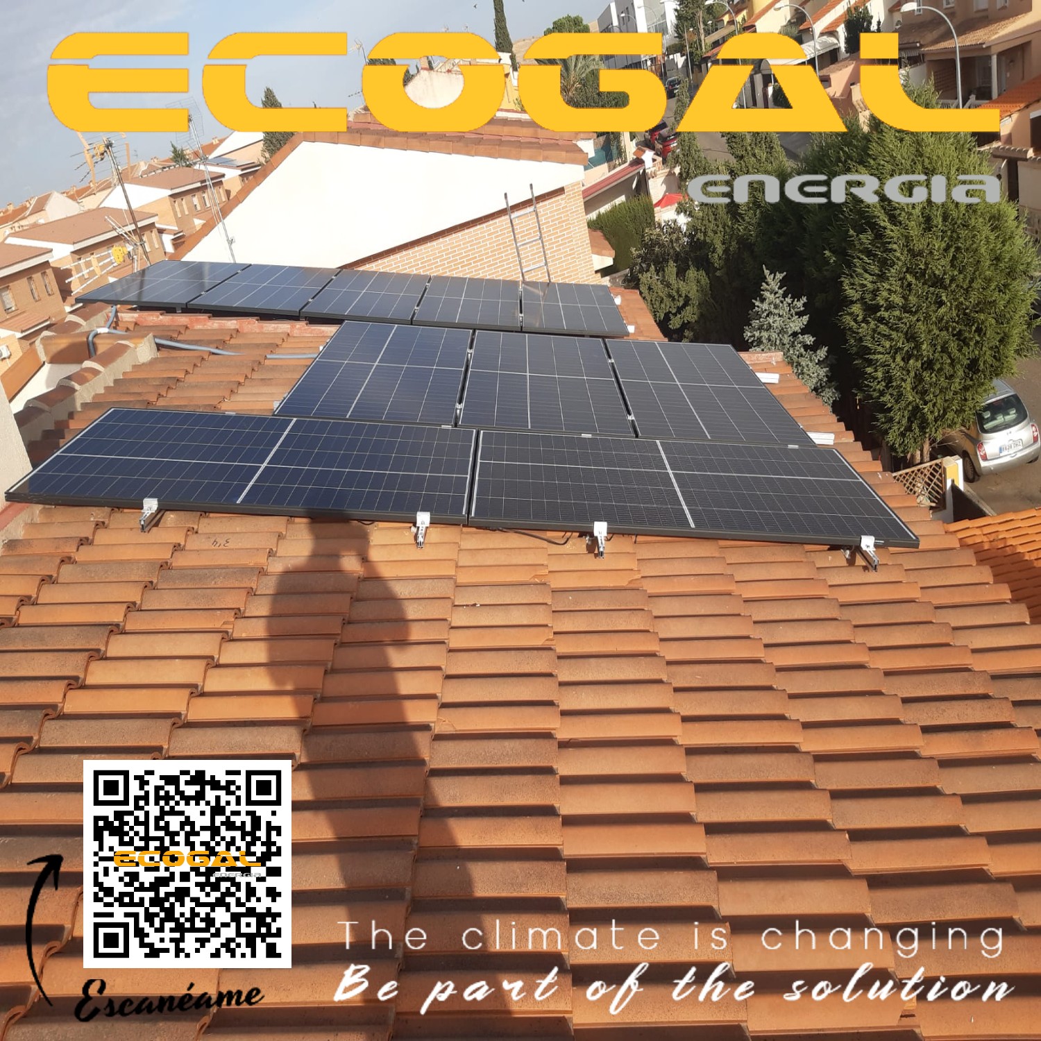 Paneles Solares en Argés (Toledo) para un vivienda de 5 Kwp.