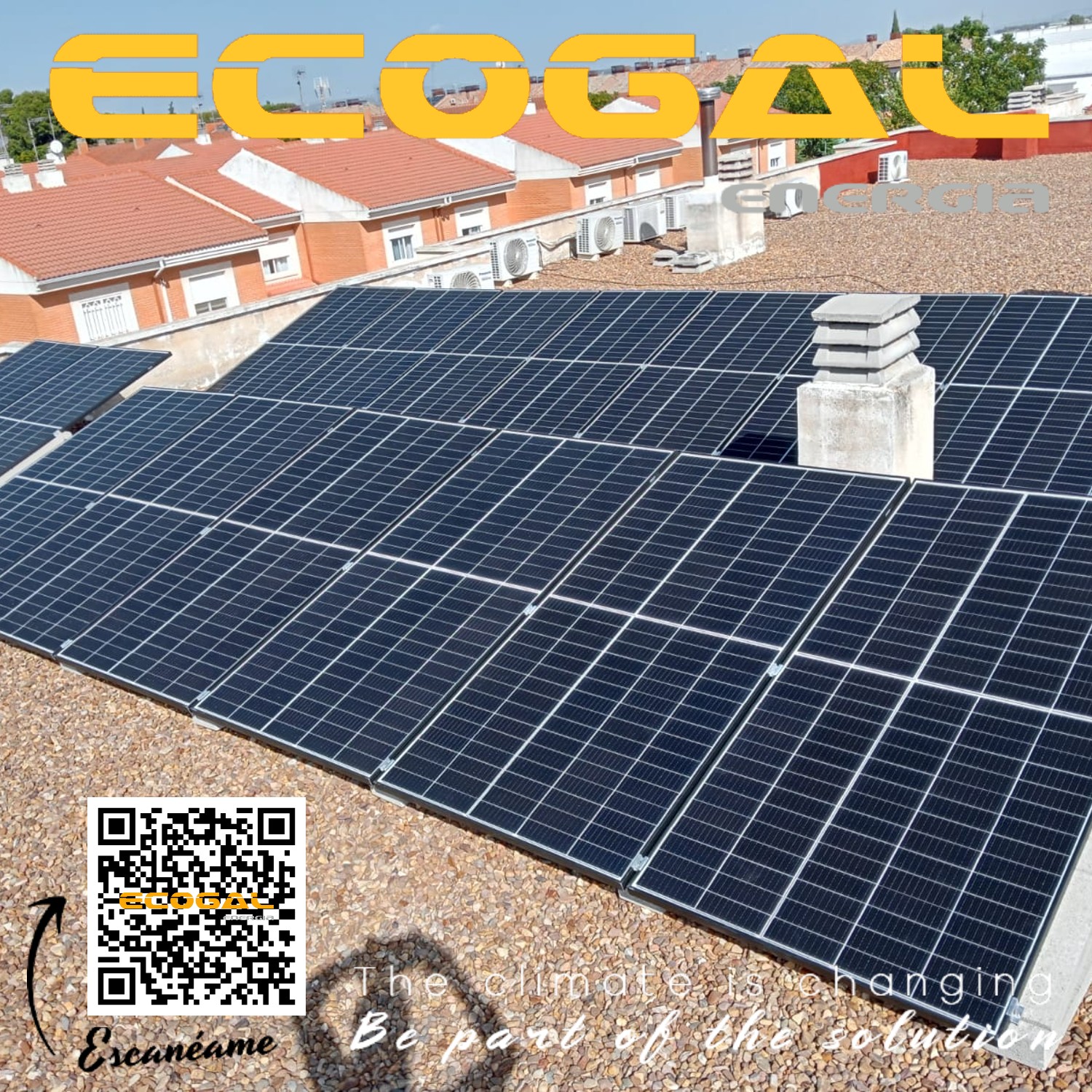 Instalación de paneles solares de 6 kWp en Miguelturra(Ciudad Real).