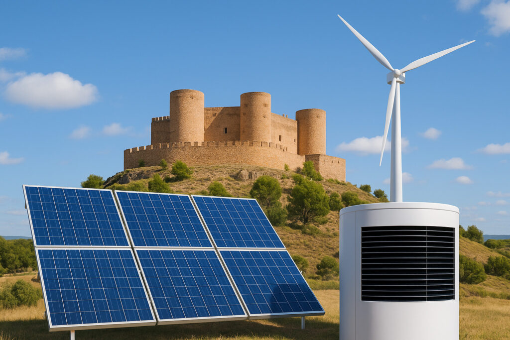 Nuevas ayudas a la rehabilitación energética y energías renovables en Castilla-La Mancha 2025