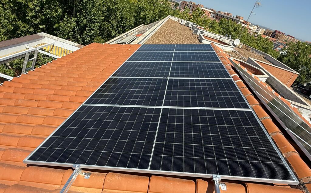 Instalación fotovoltaica en una vivienda de Ciudad Real