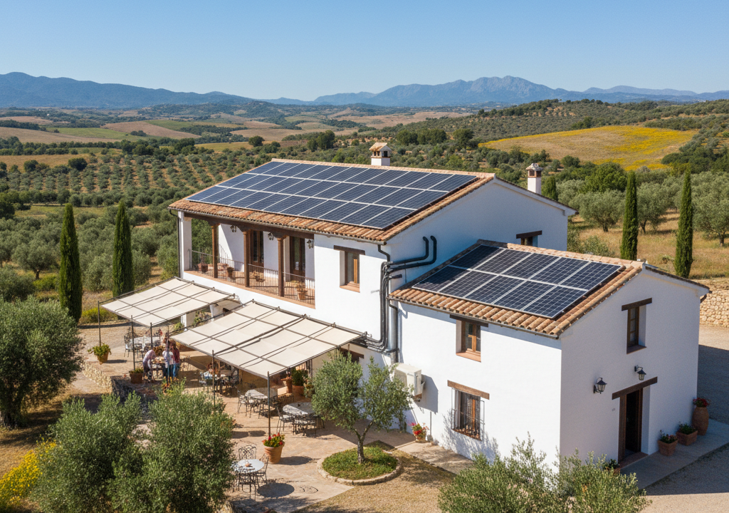Paneles solares para hostelería