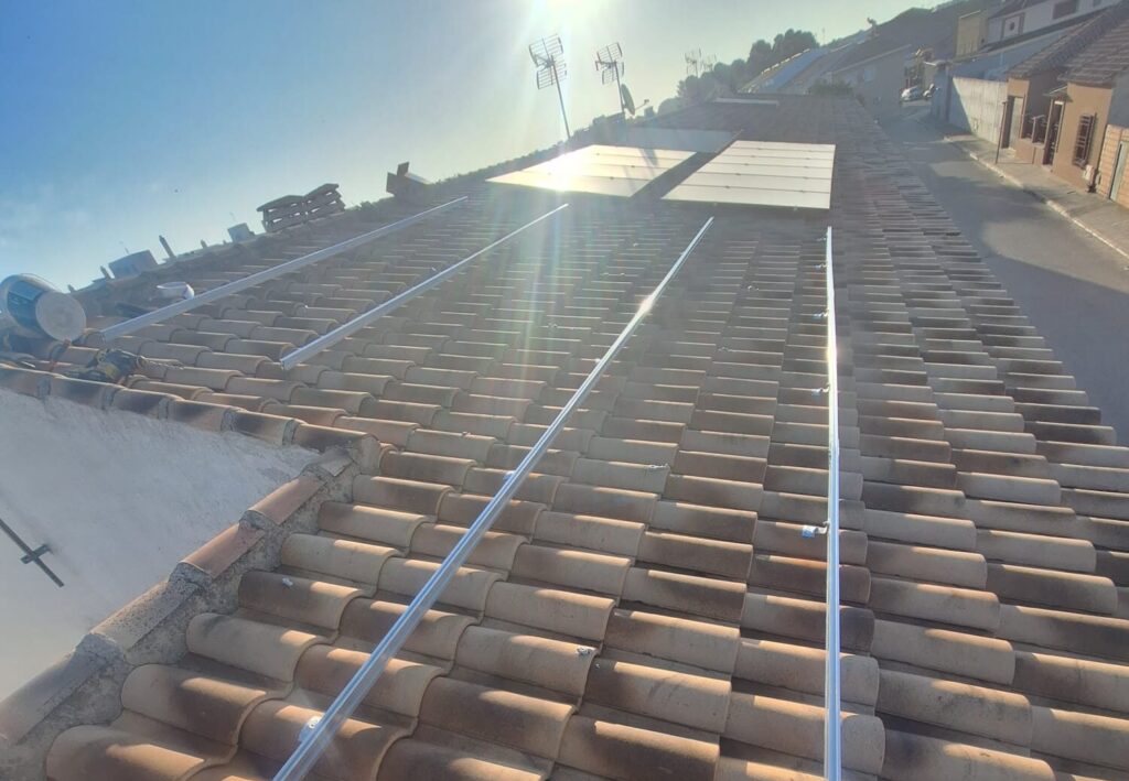 Vista general de la instalación en una vivienda unifamiliar de Socuéllamos